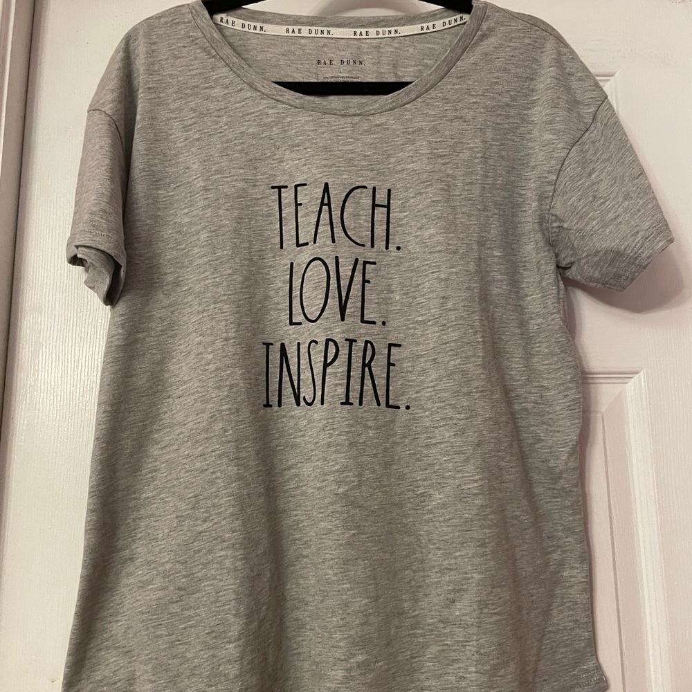 Rae Dunn tshirt NWT size L